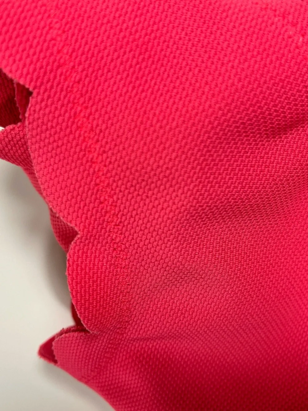 Victoria's Secret Scallop High Waist Cheeky Coral Pink Bikini, size Medium